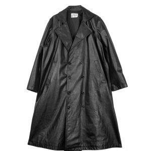 LEATHER TRENCH LONG